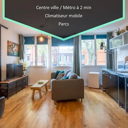 Le Philosophe - Centre-ville Et Parcs A Cote Toulouse
