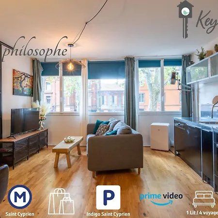 Appartement Le Philosophe - Centre-ville Et Parcs à Côté *